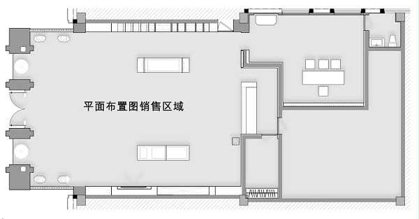 平面布置图销售区域