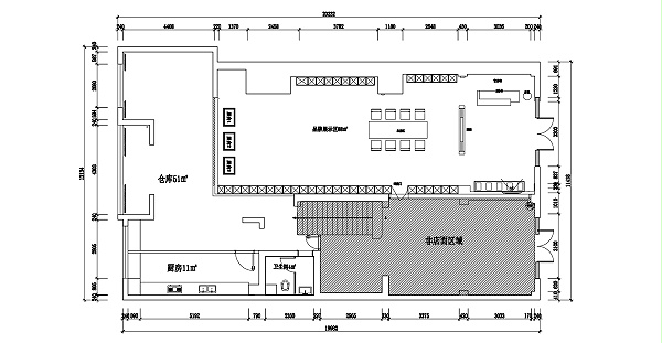 1F平面布局图